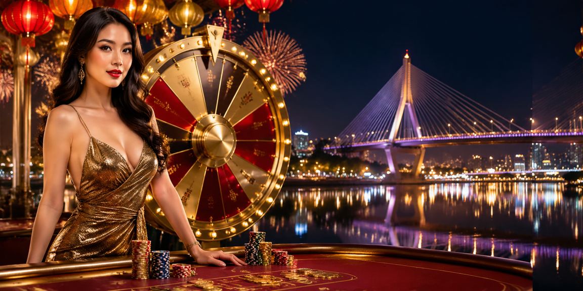 Không khí Cần Thơ với chủ đề lucky draw và giải trí trực tuyến
